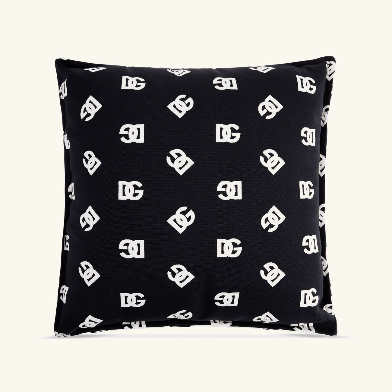 dolce gabbana casa dg logo pillow