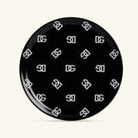 dolce gabbana casa dg logo pizza plate round 32cm