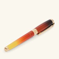st dupont line d montecristo rollerball pen brown