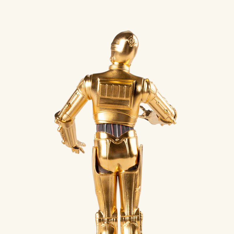 تمثال C-3PO باللون الذهبي لادرو تمثال c 3po باللون الذهبي