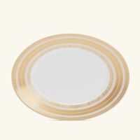 bernardaud canisse dinner plate round gold 27cm
