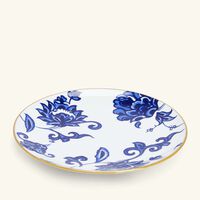 bernardaud prince bleu bread butter plate round blue 16cm