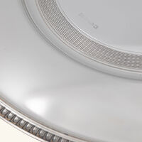 christofle malmaison charger plate round silver plated 33cm