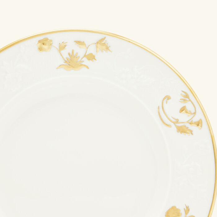 villari taormina dessert plate round white 21cm
