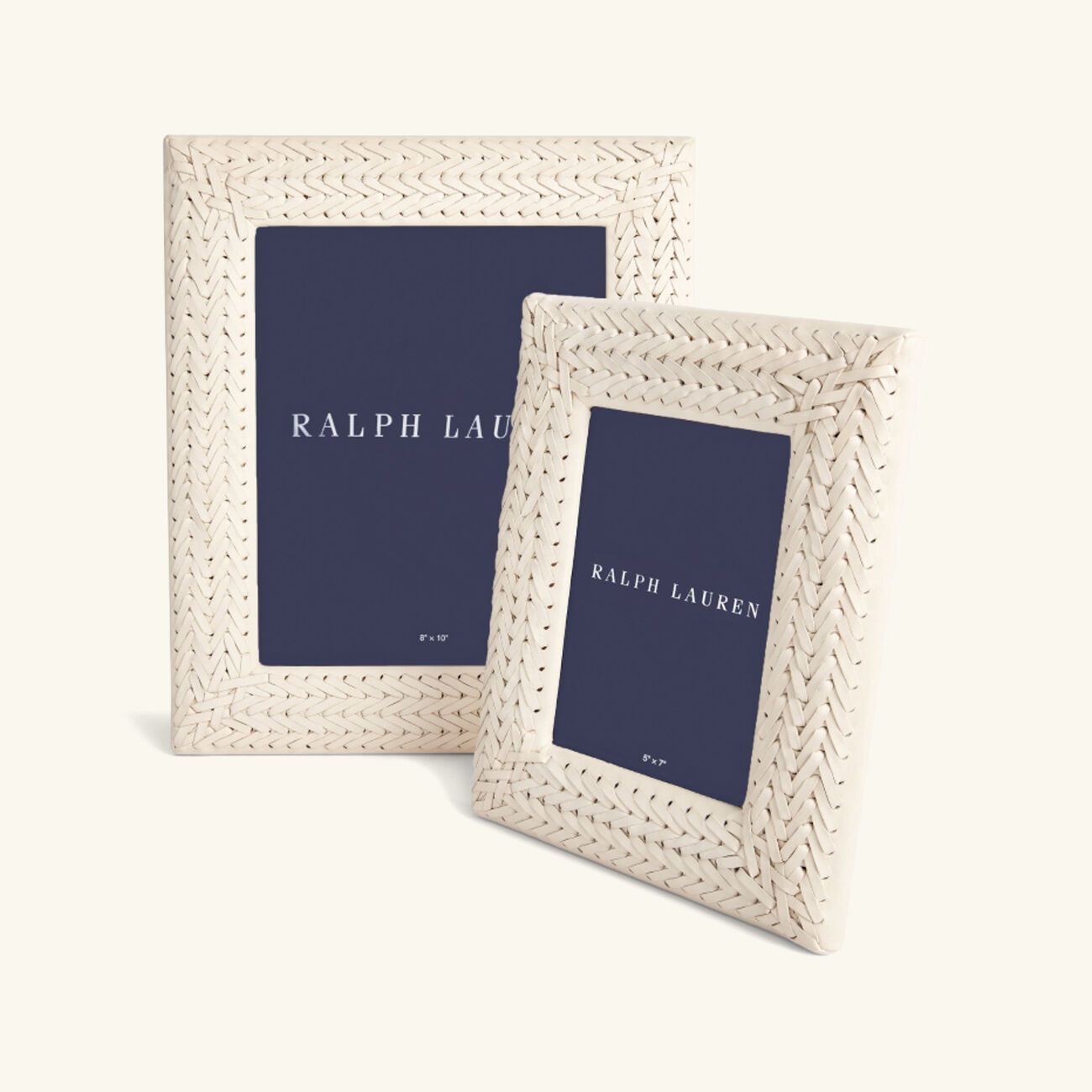 ralph lauren home adrienne picture frame white 12x17cm