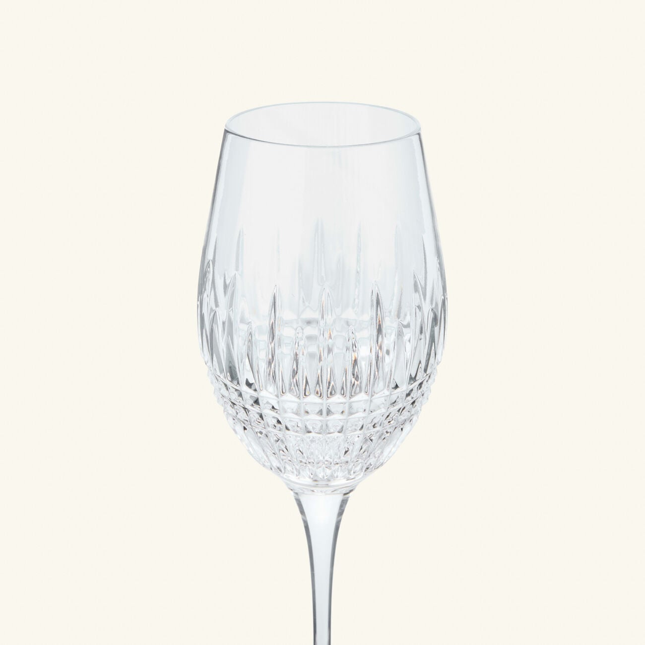 waterford lismore diamond wine glass clear set of 2