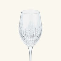 waterford lismore diamond wine glass clear set of 2
