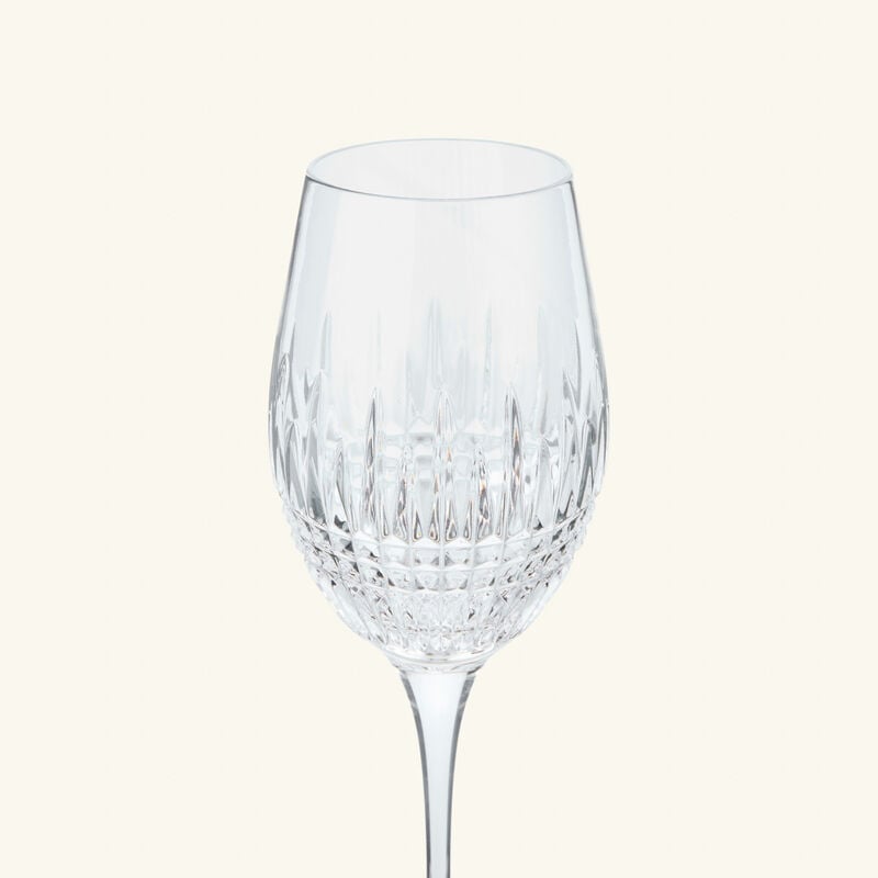 waterford lismore diamond wine glass clear set of 2