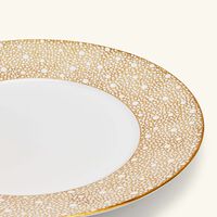 bernardaud serving platter gold 29cm