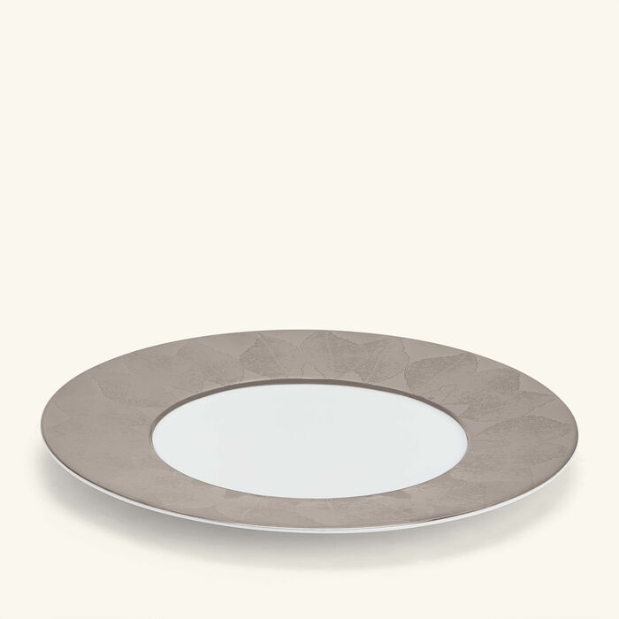 Silva Salad Rim Plate Silver 21cm bernardaud silva salad rim plate silver 21cm