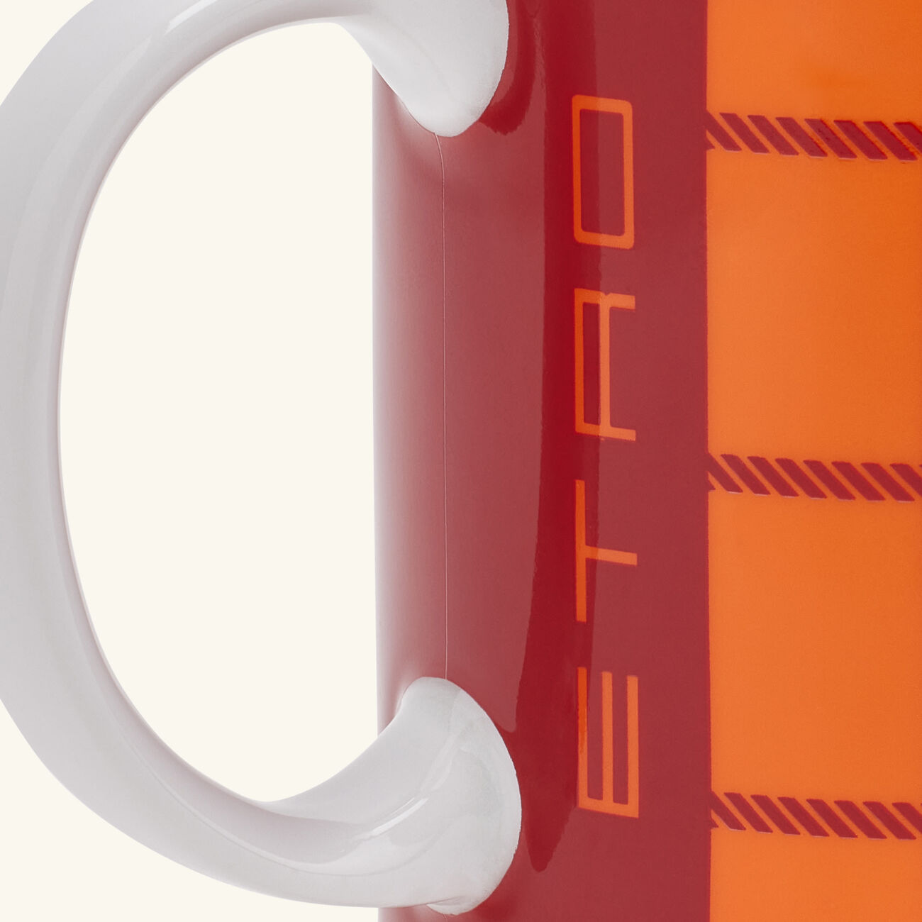 etro tartan mug red
