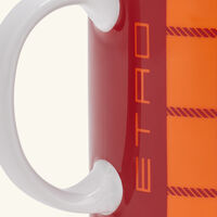 etro tartan mug red