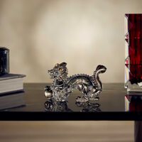 baccarat zodiaque dragon figurine mini gold