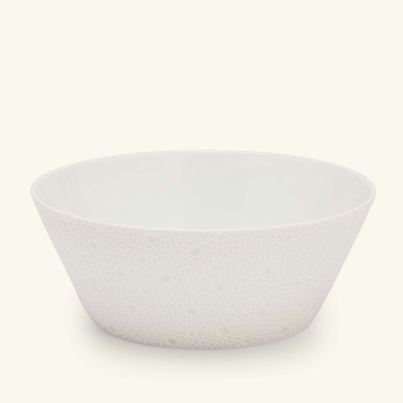 bernardaud ecume salad bowl white 20cm