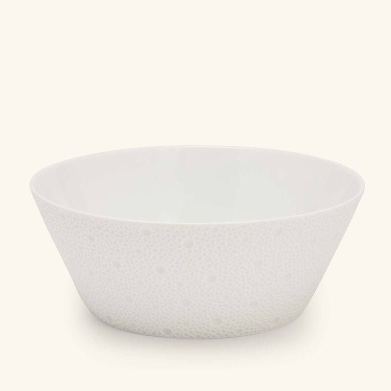 bernardaud ecume salad bowl white 20cm