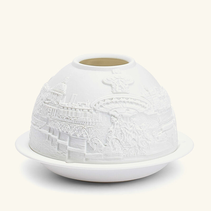 Paris Along The Seine Lithophanie bernardaud paris along the seine lithophanie