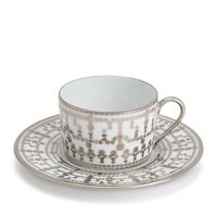 Tiara Set of 4 Teacups and Saucers, small