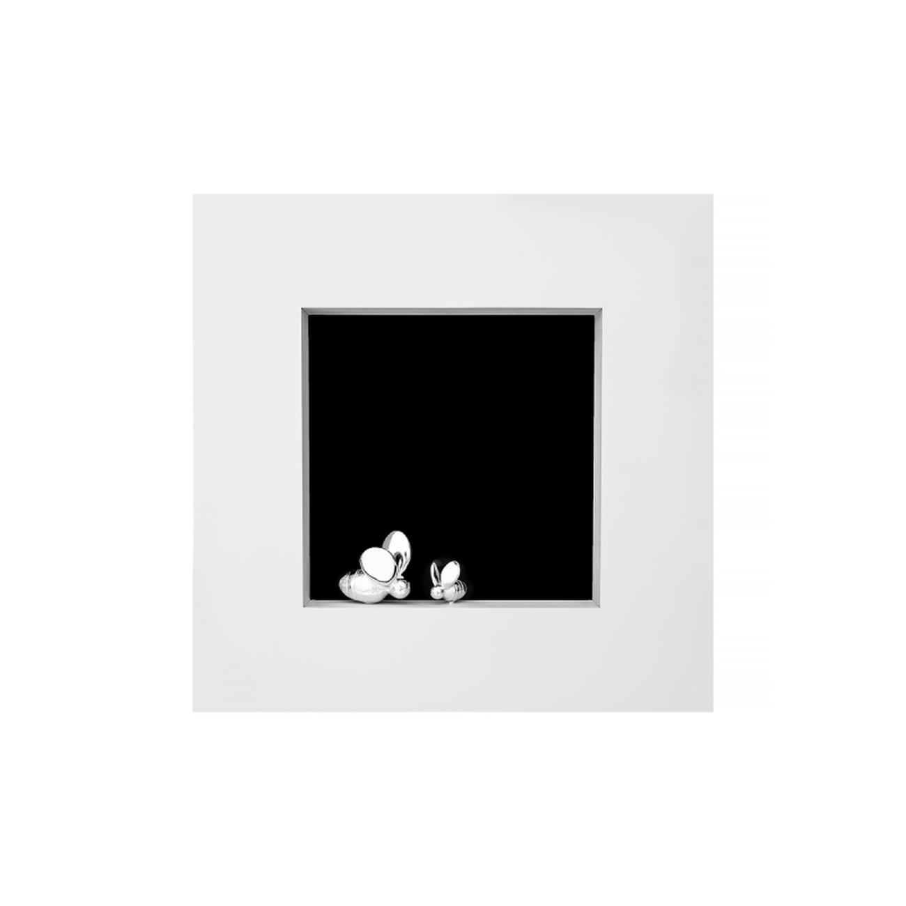 christofle beebee children picture frame silver plated 15x15cm