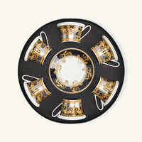 versace prestige gala tea set black