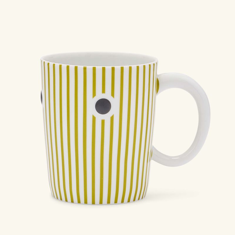 Delphos Paros Mug Absinthe Green bernardaud delphos paros mug absinthe green