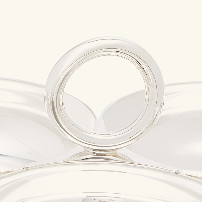 christofle vertigo serving bowl silver plated 11cm
