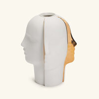 جوناثان أدلر مزهرية أطلس سبليت متوسطة بيضاء