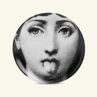 fornasetti tema e variazioni no 82 coaster grey