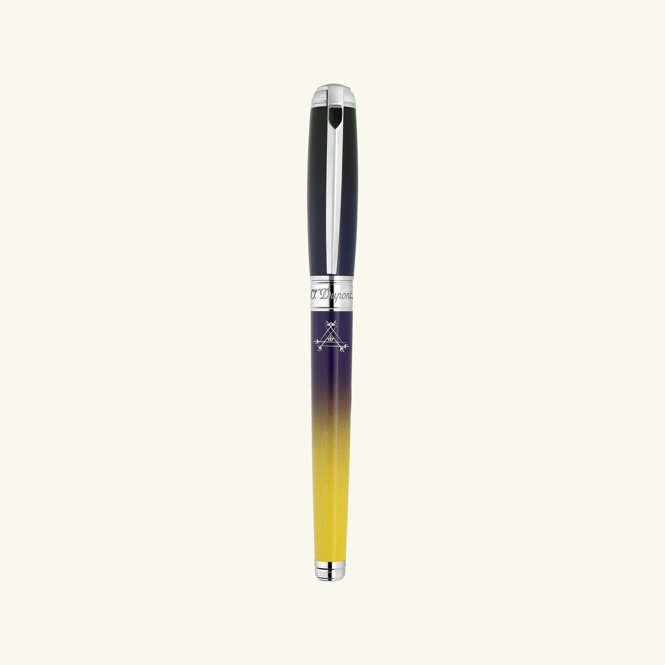 st dupont line d montecristo la nuit rollerball pen