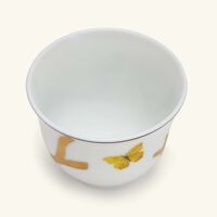 Aux Oiseaux Coffee Cup Gold bernardaud aux oiseaux coffee cup gold