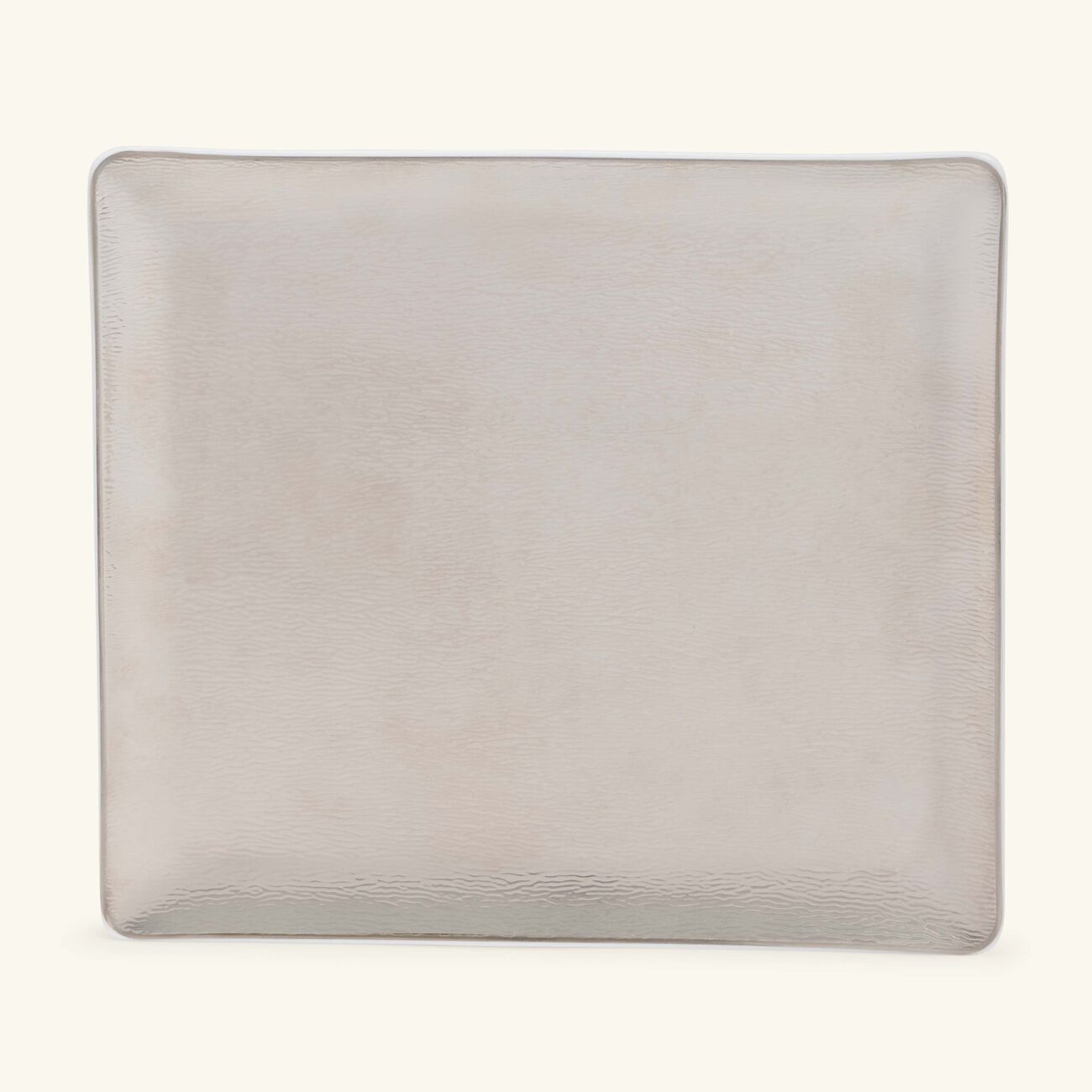 Dune Serving Platter Rectangular Silver 22cm bernardaud dune serving platter rectangular silver 22cm