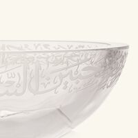 Thuluth Serving Bowl Clear dimlaj thuluth serving bowl clear