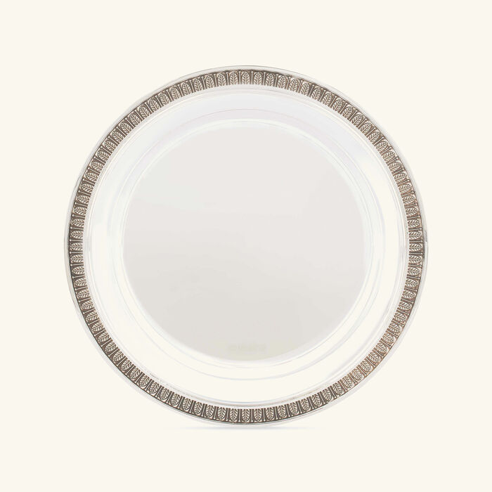 christofle malmaison bottle coaster silver plated