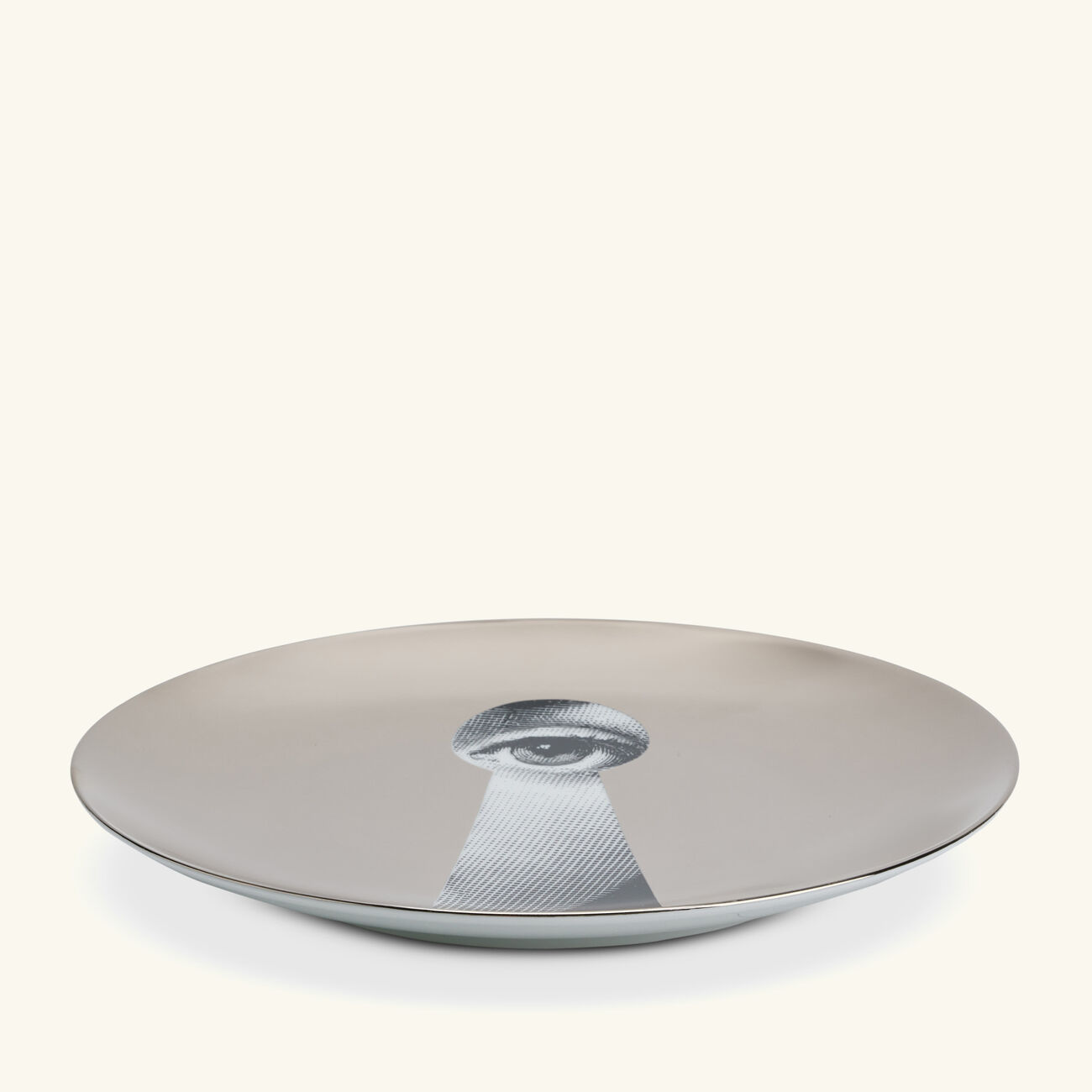 fornasetti tema e variazioni no 14 wall plate grey