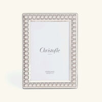 christofle perles candle holder walnut