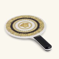 versace crete de fleur beach racket gold set of 2