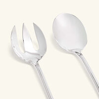 christofle albi salad serving set silver plated