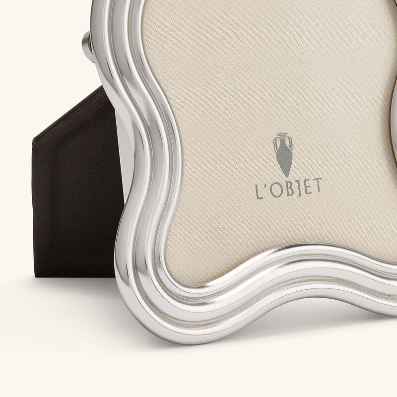 Ripple Frame 10x15 cm Platinum l objet ripple frame 10x15 cm platinum