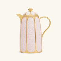 villari amour coffee tea pot pink