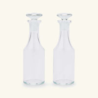 christofle malmaison oil vinegar cruet silver plated