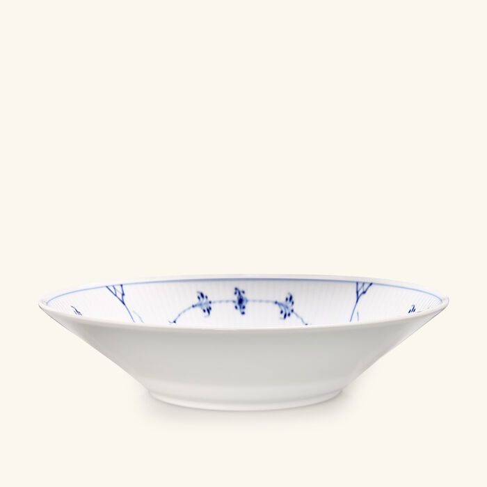 royal copenhagen blue fluted plain soup plate white 24cm