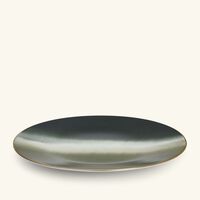 marie daage tie dye charger plate round green 30cm
