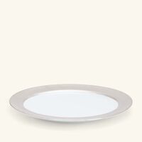bernardaud divine serving platter oval silver 33cm