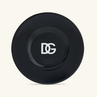 dolce gabbana casa dg logo tea cup saucer black set of 2