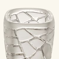 lalique terramineral magnitude vase round small clear