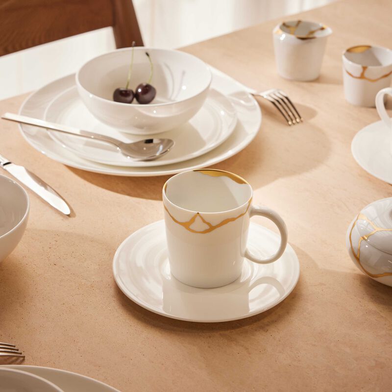 bernardaud kintsugi mug white