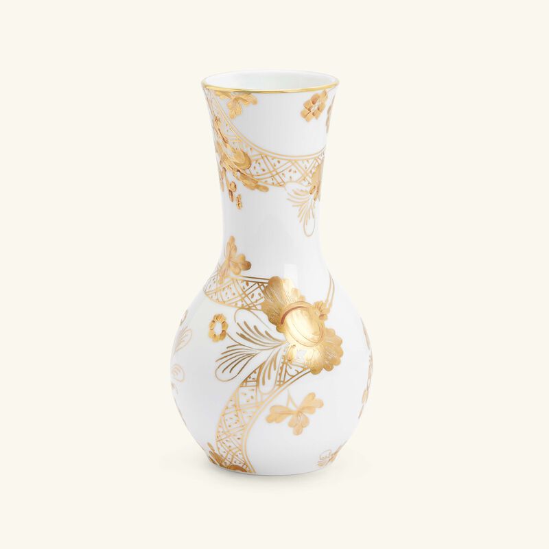 Oriente Italiano Tulip Vase Small Gold ginori 1735 oriente italiano tulip vase small gold