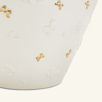 villari butterfly vase large white