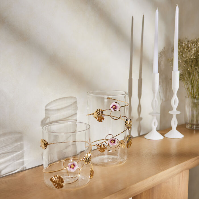 Ibiscus Candle Holder villari ibiscus candle holder
