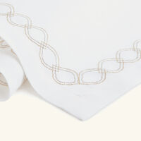 catherine denoual saba placemat white