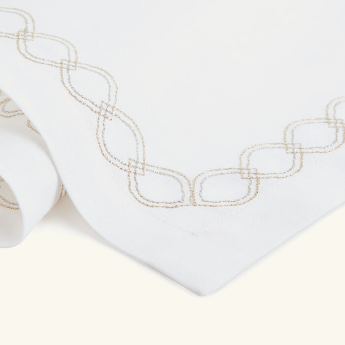 catherine denoual saba placemat white